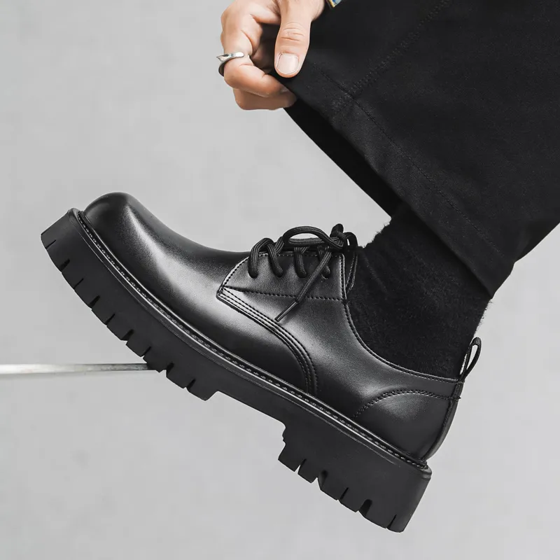 MUYI Men's Casual Shoes Men's Black-3