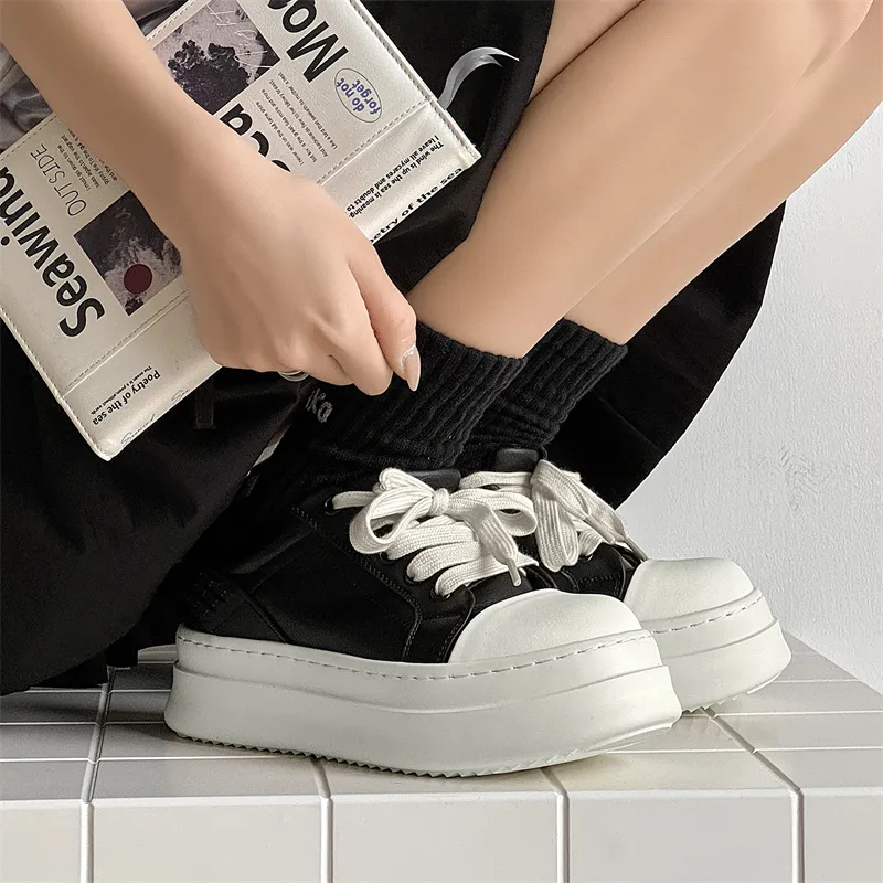 Active Trainee Exclusive Low Top Trendy Board Shoes Unisex Pure White Color-19