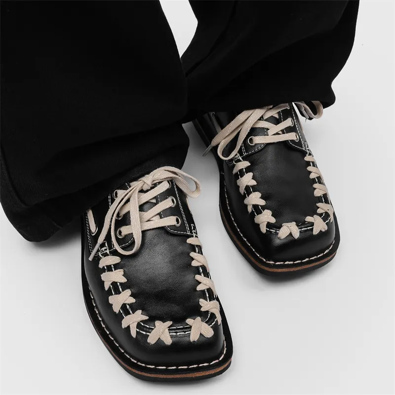 MUYI Men's Casual Shoes Men Low Top-4