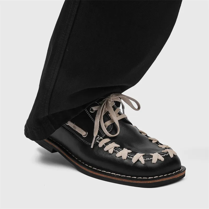 MUYI Men's Casual Shoes Men Low Top-6