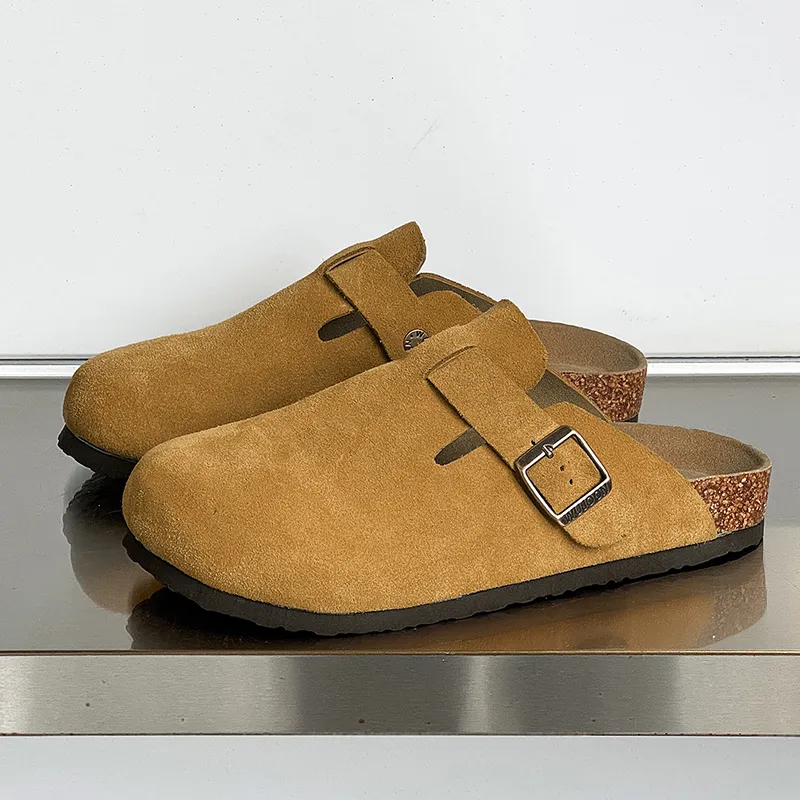 MUYI Rubber Sole Closed Toe Slippers Unisex-52