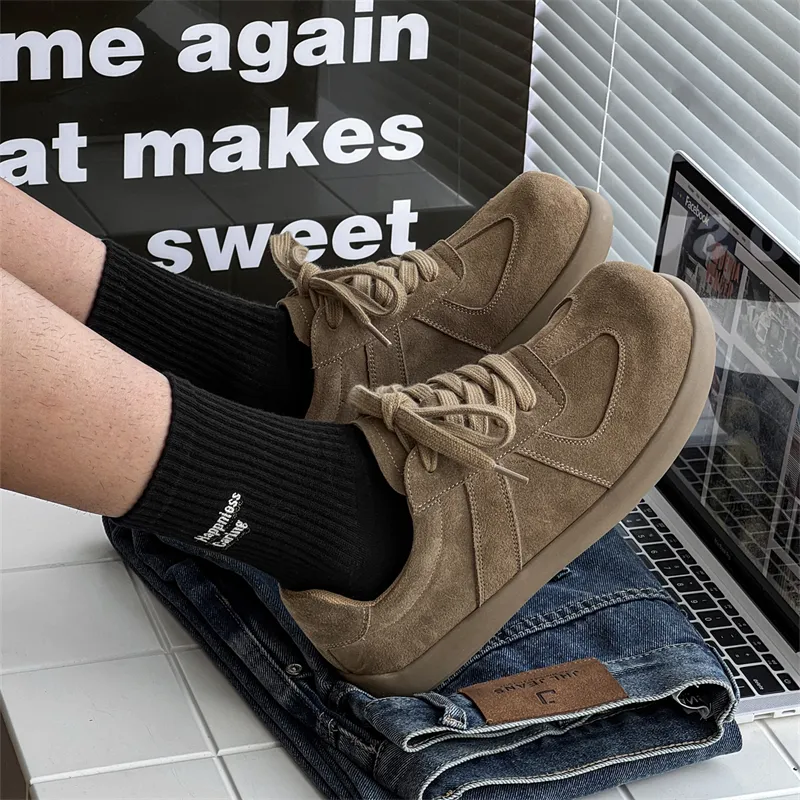 MUYI Men's Casual Shoes Men Low Top-15