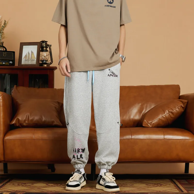 Airwalk Knitted Sweatpants Unisex-18