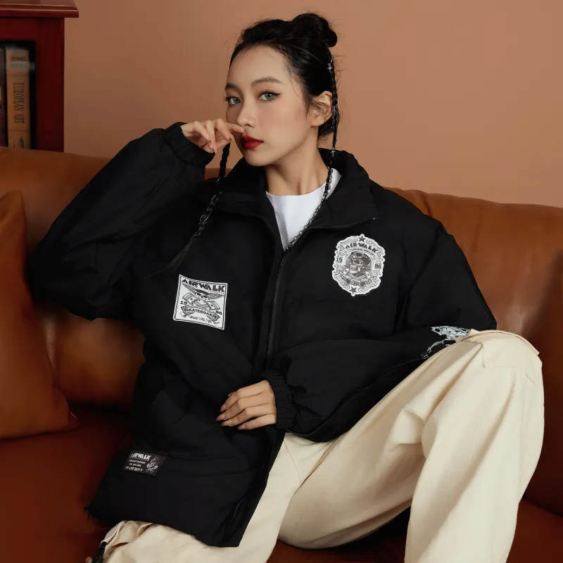 Airwalk Puffer Jacket Coat Unisex-3