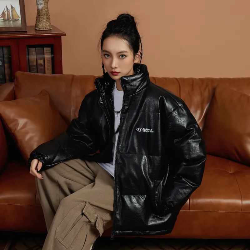 Airwalk Puffer Jacket Coat Unisex-4