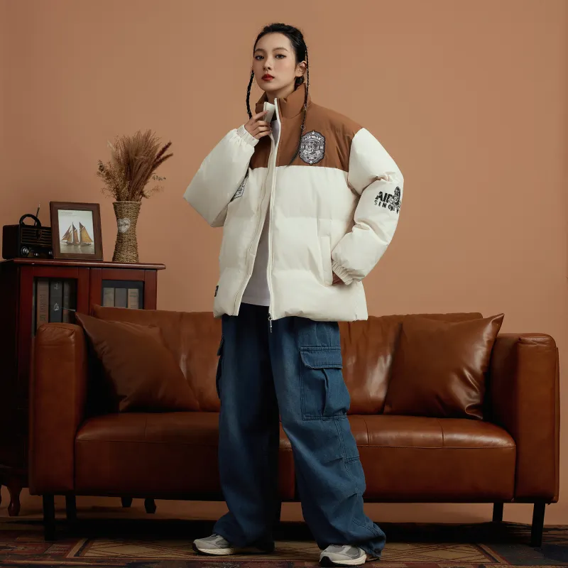 Airwalk Puffer Jacket Coat Unisex-19