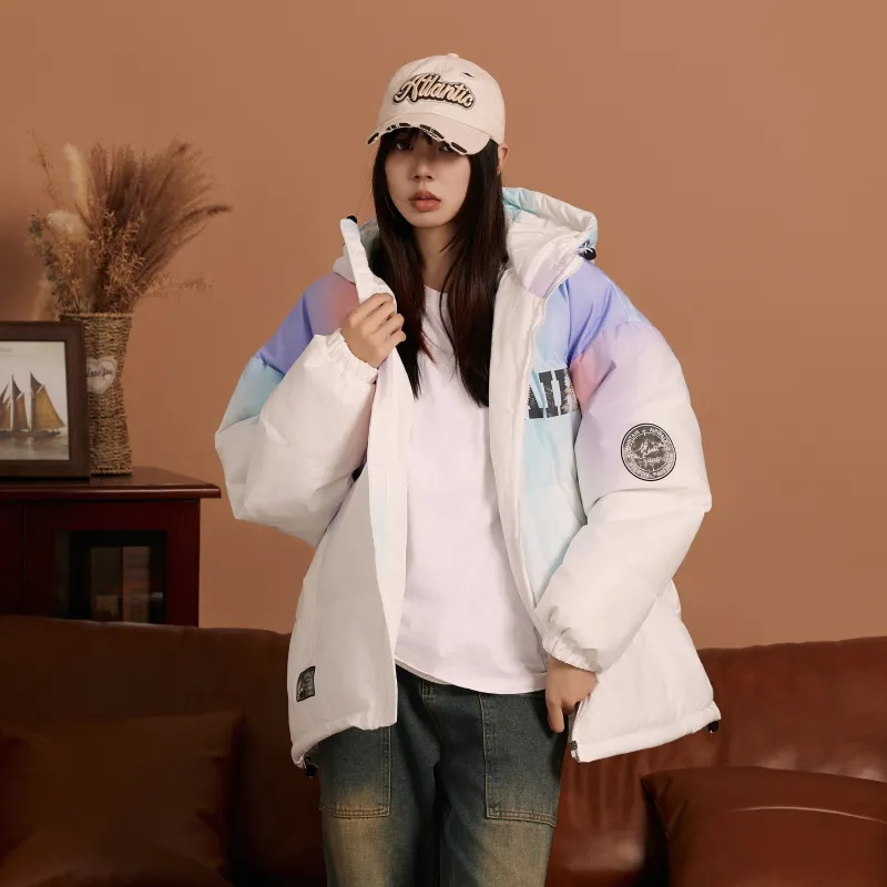 Airwalk Puffer Jacket Coat Unisex-23