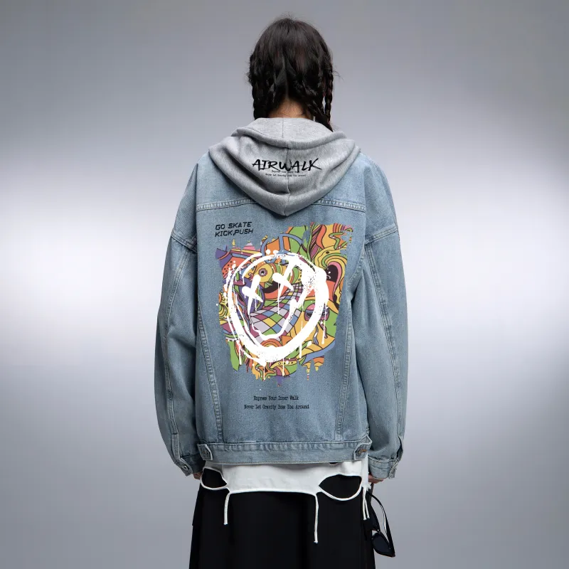 Airwalk Denim Jackets Unisex-4
