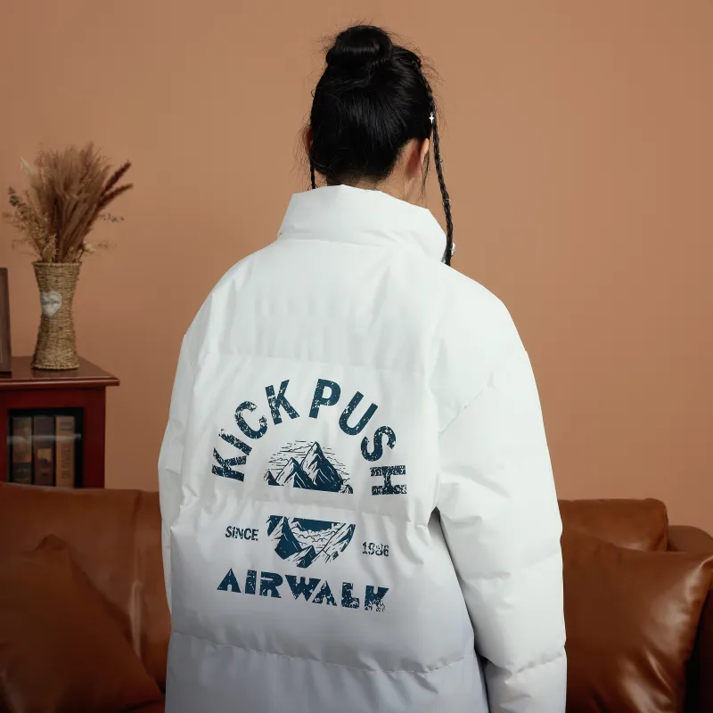 Airwalk Puffer Jacket Coat Unisex-13