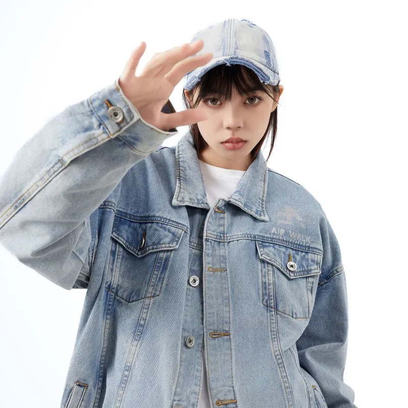 Airwalk Denim Jackets Unisex-12