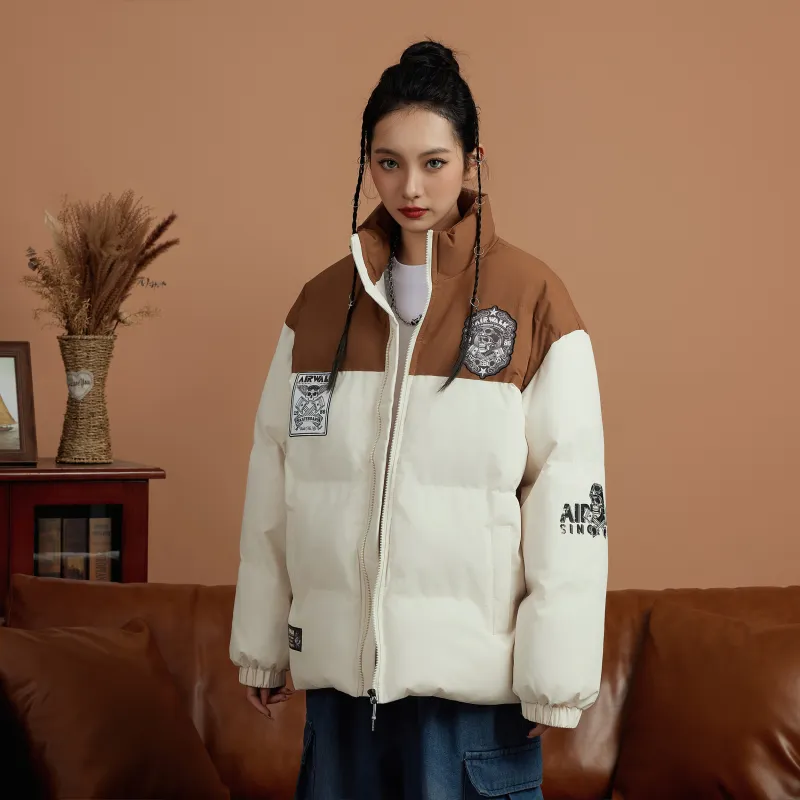 Airwalk Puffer Jacket Coat Unisex-16