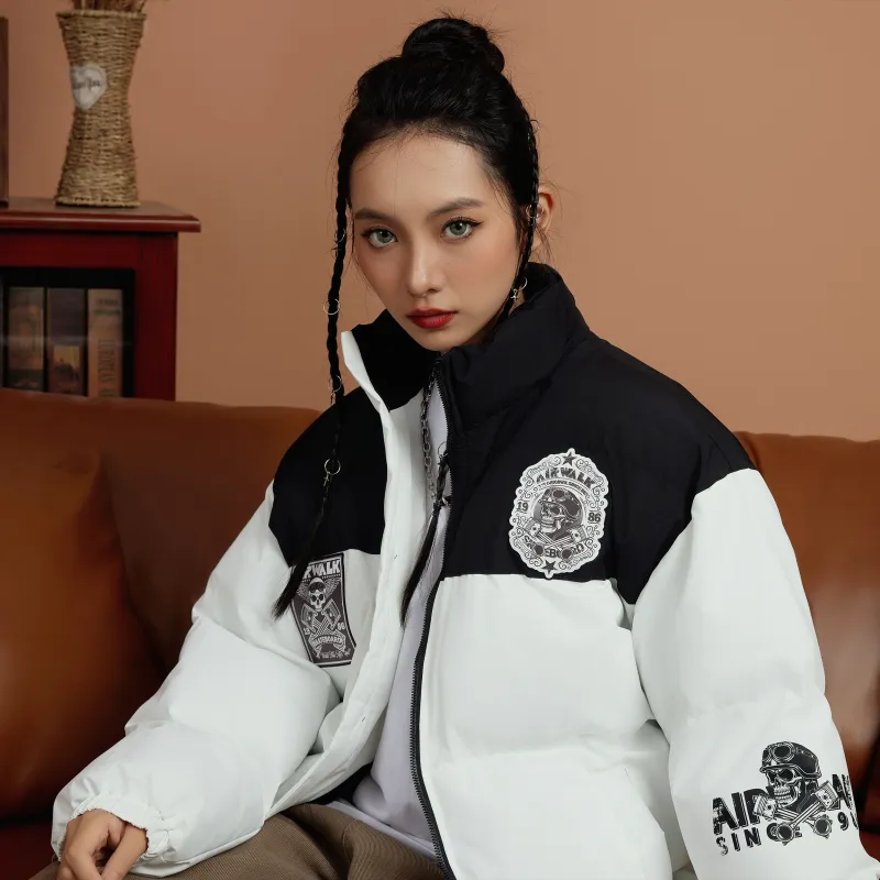 Airwalk Puffer Jacket Coat Unisex-11