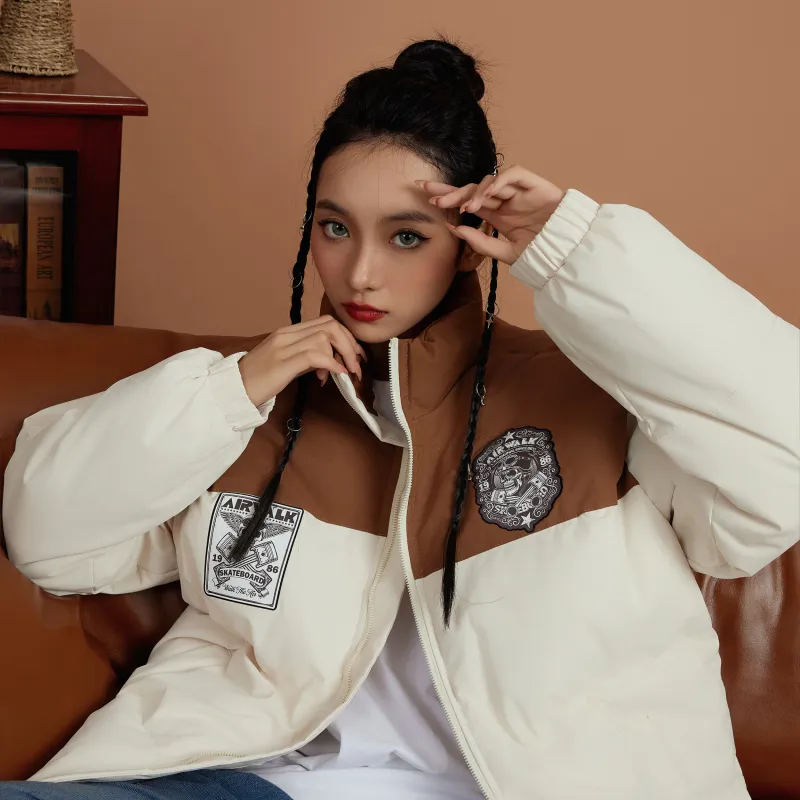 Airwalk Puffer Jacket Coat Unisex-18