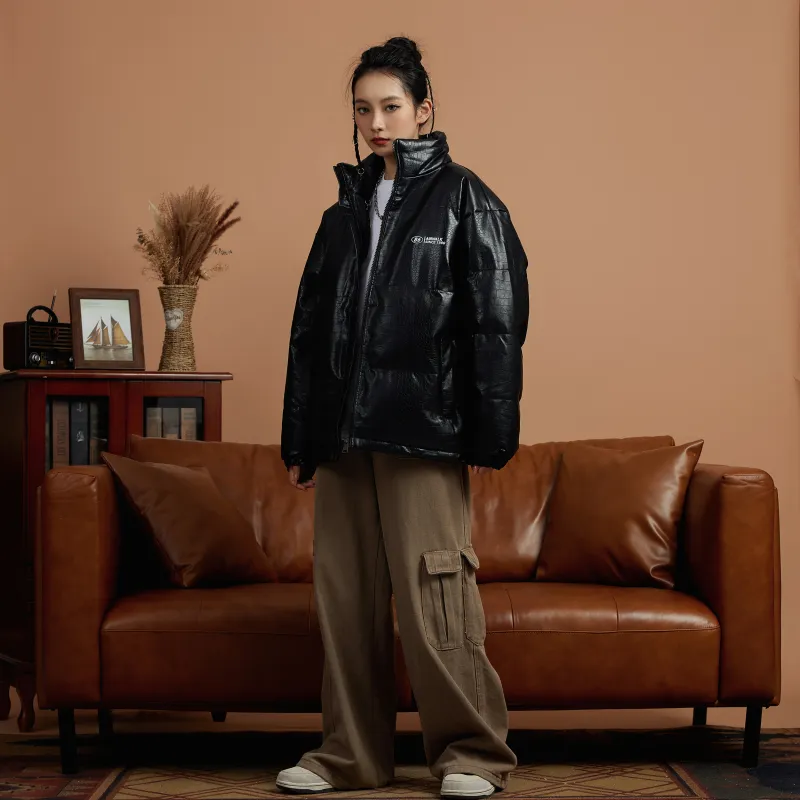 Airwalk Puffer Jacket Coat Unisex-2