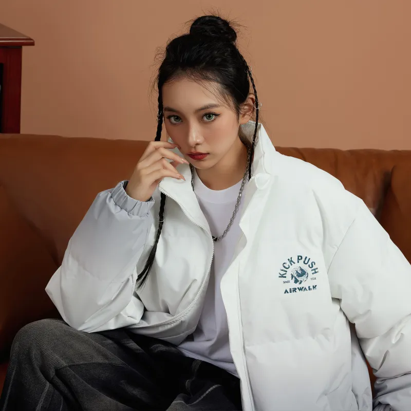 Airwalk Puffer Jacket Coat Unisex-11