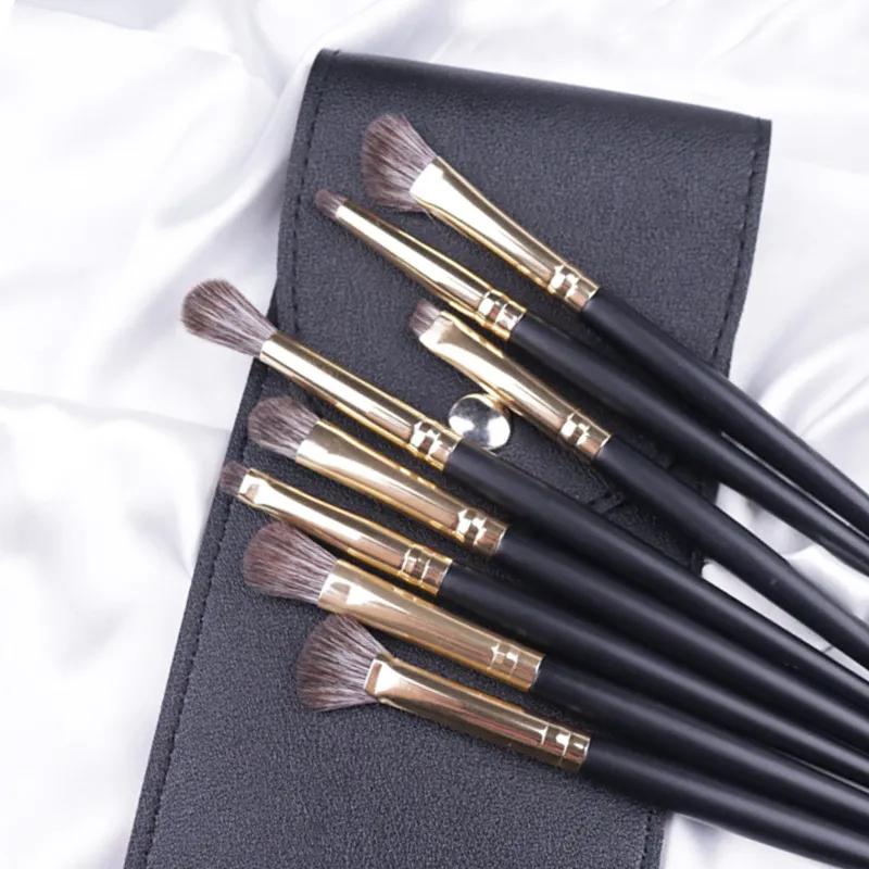 A Few More Cute Wooden Handle Eyeshadow Brush Matching Set Soft Hair-1