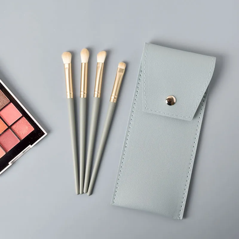 A Few More Cute Soft Grape Eye Brush With Snake Skin Texture And Blush Brush Beauty Tool-10
