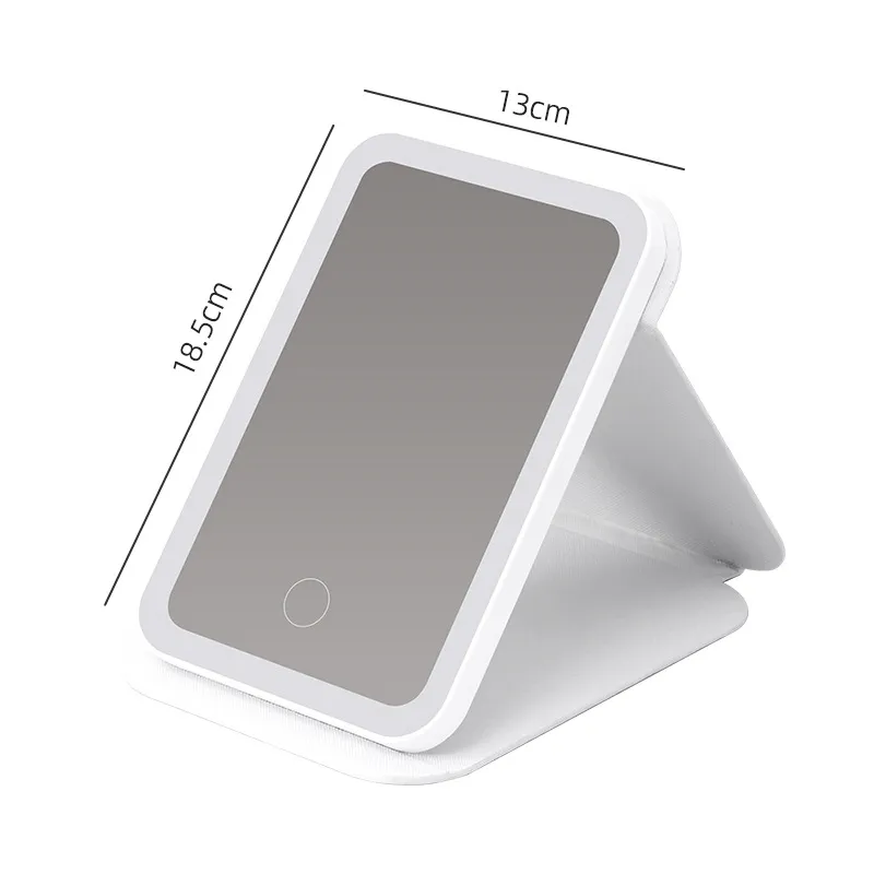A Few More Cute LED Portable Mirror Foldable Make Up Mirrors Table Lamp Style-4