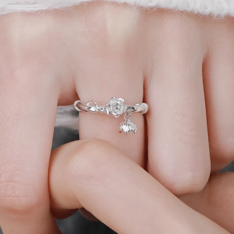 TRVMOE S925 Silver Rings Women's-2