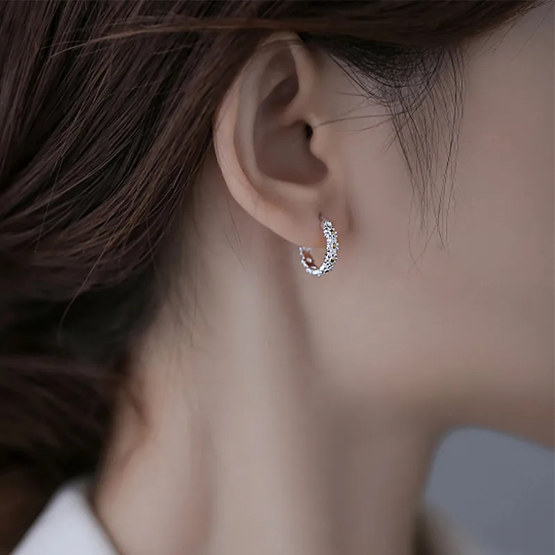 TRVMOE Sterling Silver Earrings Women's-2