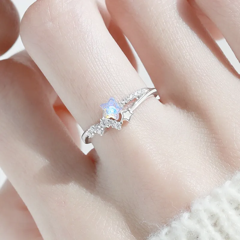 TRVMOE S925 Silver Rings Women's-2