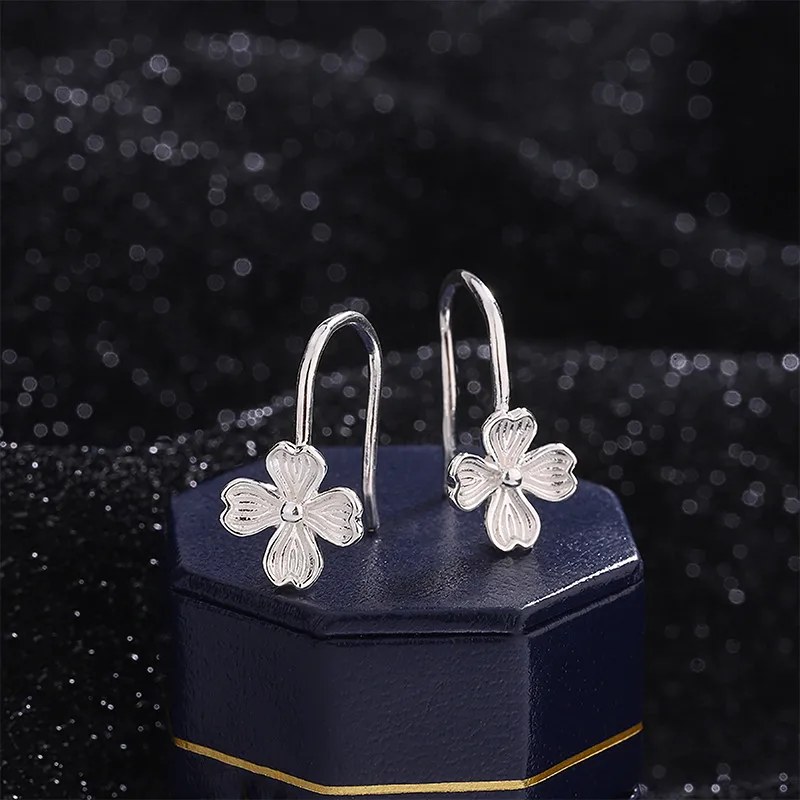 TRVMOE 999 Fine Silver Earrings Women's-4