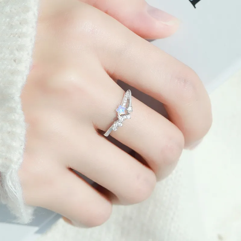 TRVMOE S925 Silver Rings Women's-1