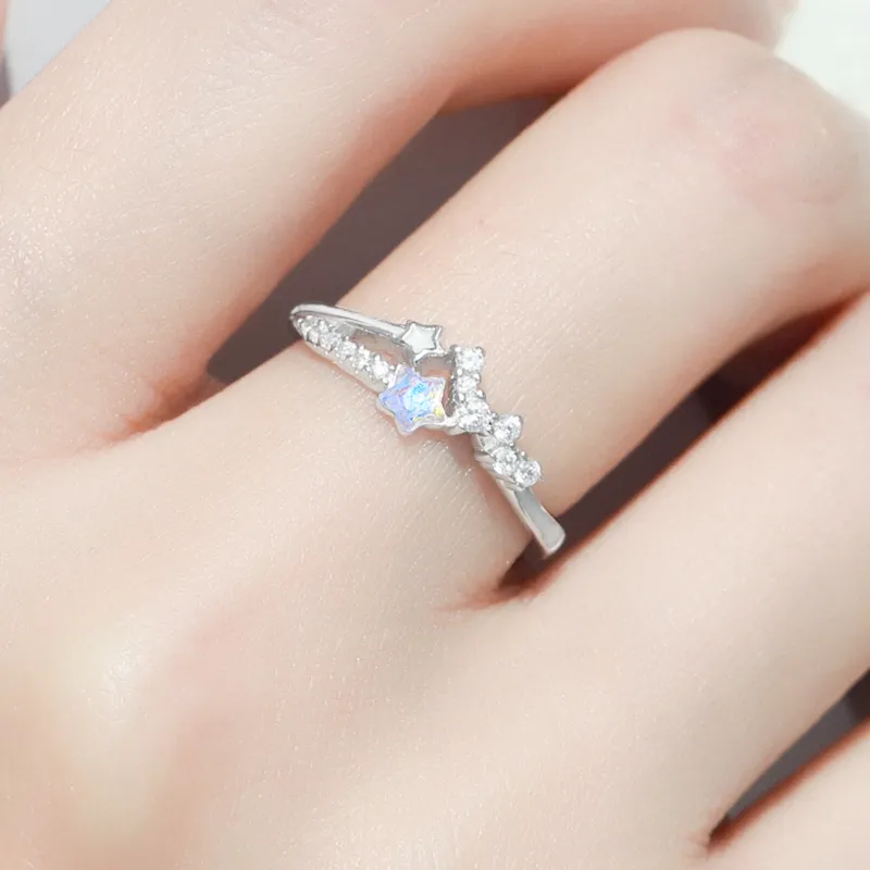 TRVMOE S925 Silver Rings Women's-3
