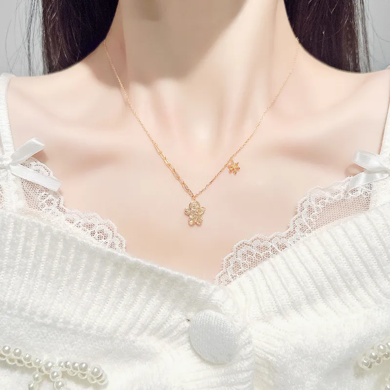 TRVMOE S925 Silver Necklaces Women's-1