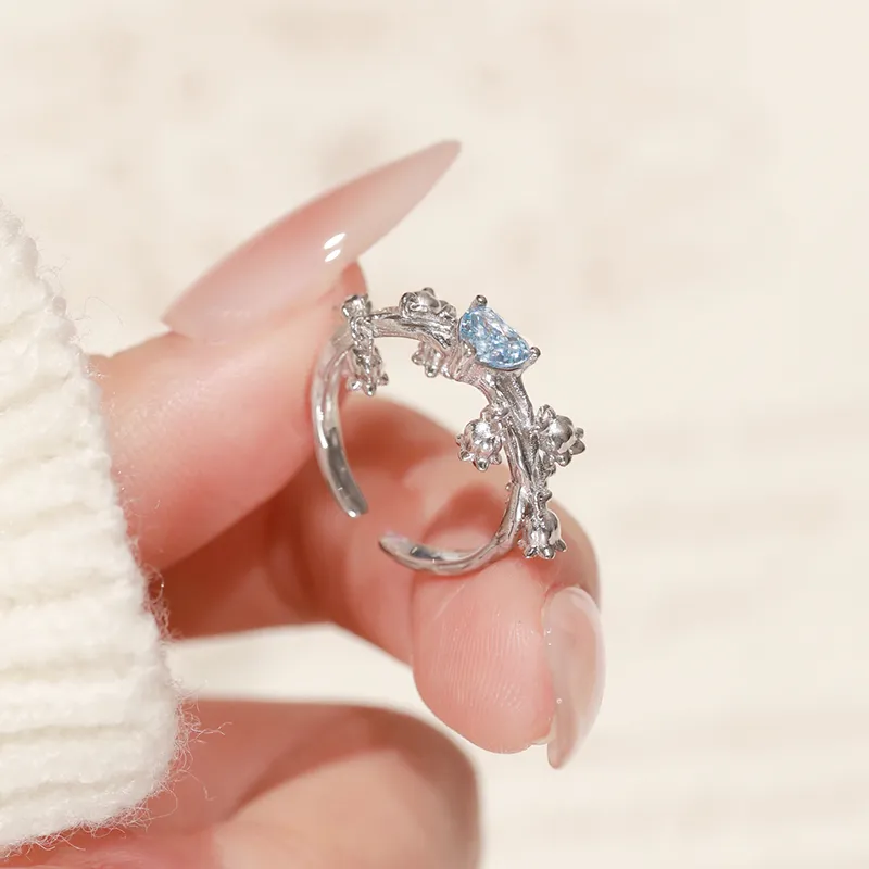 TRVMOE S925 Silver Rings Women's-2