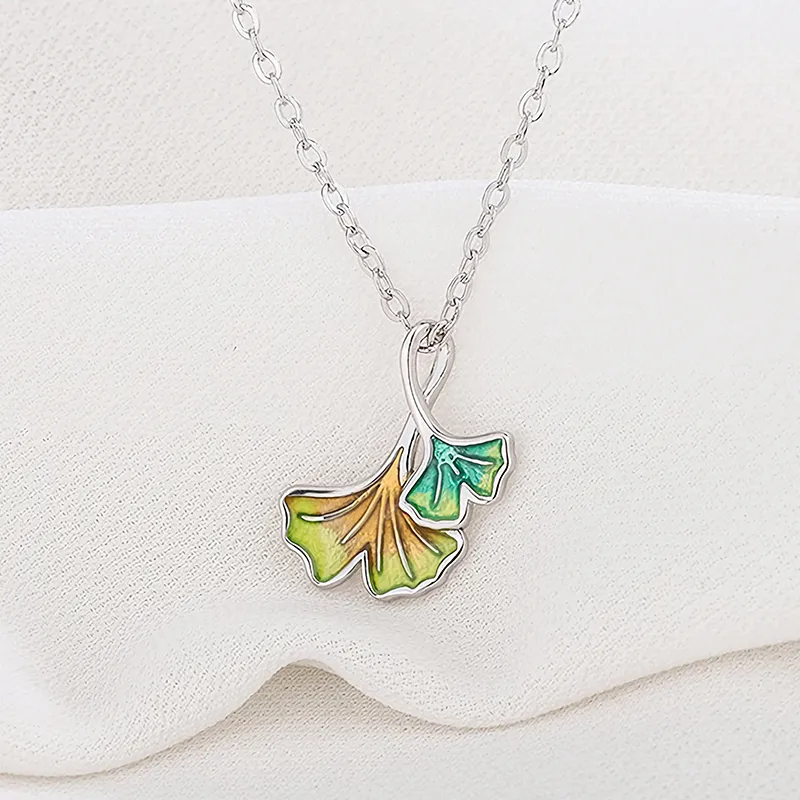 TRVMOE S999 Silver Necklaces Women's-3