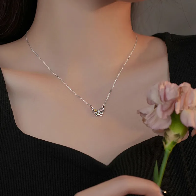 TRVMOE 999 Fine Silver Necklaces Women's-2