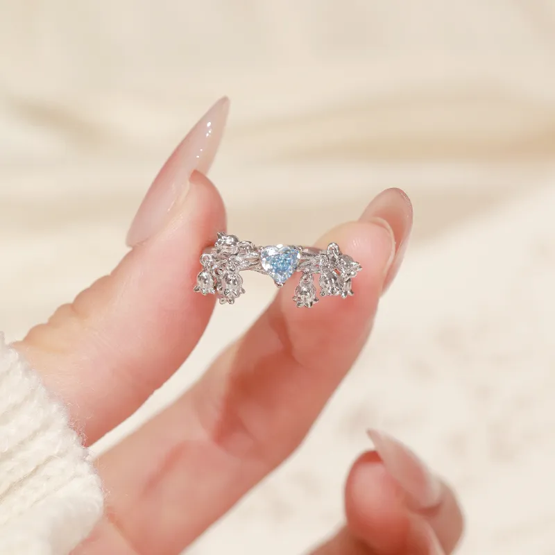 TRVMOE S925 Silver Rings Women's-3