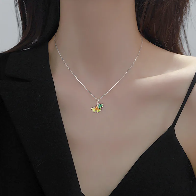 TRVMOE S999 Silver Necklaces Women's-1