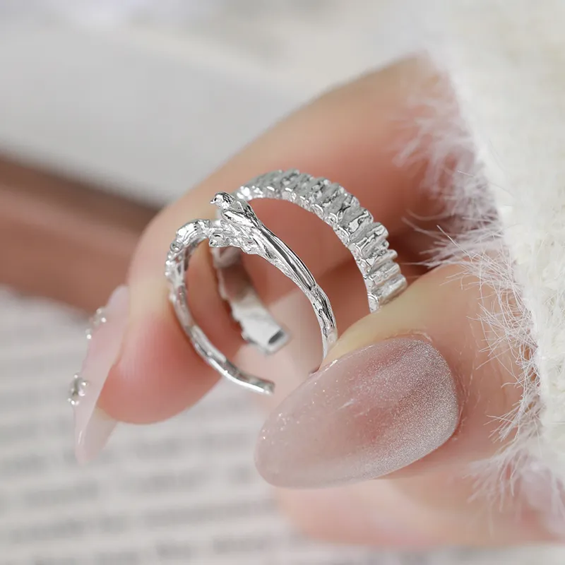 TRVMOE S925 Silver Rings Unisex-5