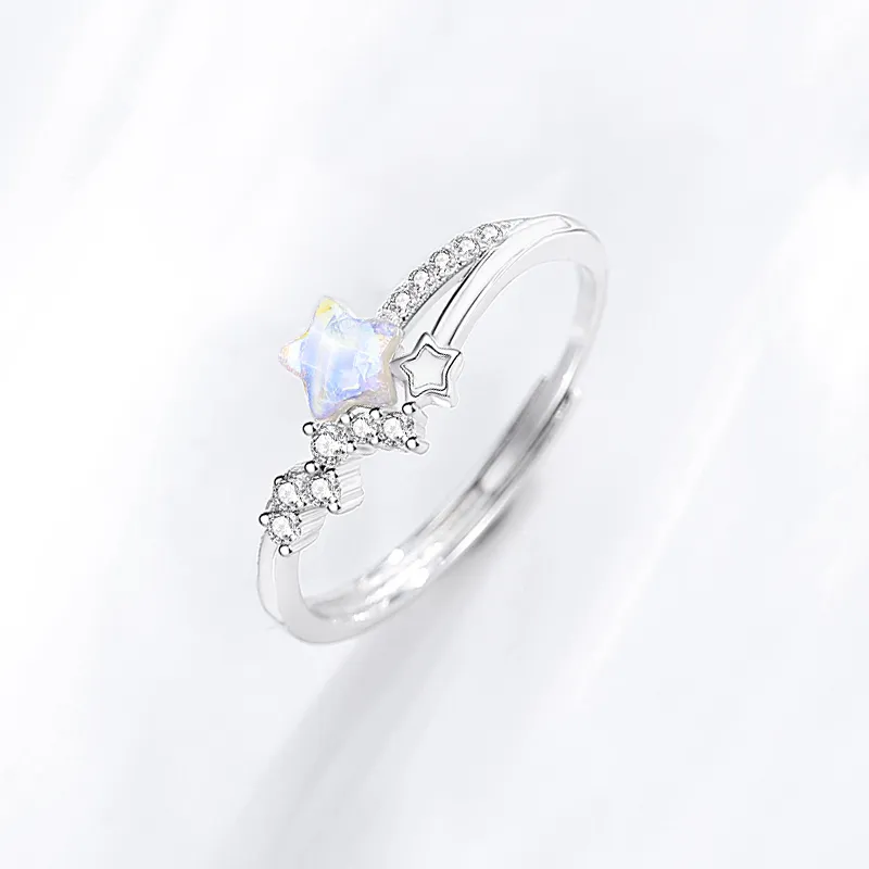 TRVMOE S925 Silver Rings Women's-4