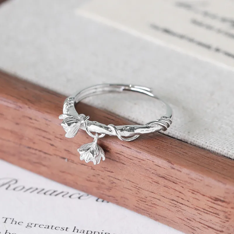 TRVMOE S925 Silver Rings Women's-4