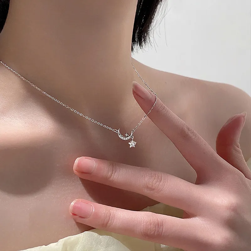 TRVMOE 999 Fine Silver Necklaces Women's-2