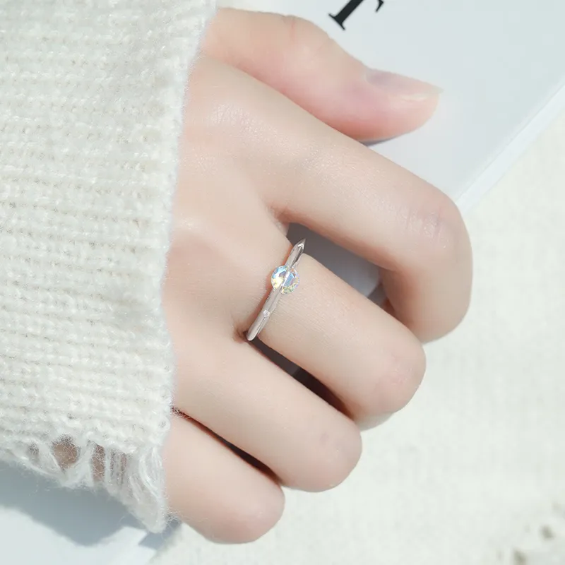 TRVMOE S925 Silver Rings Women's-1
