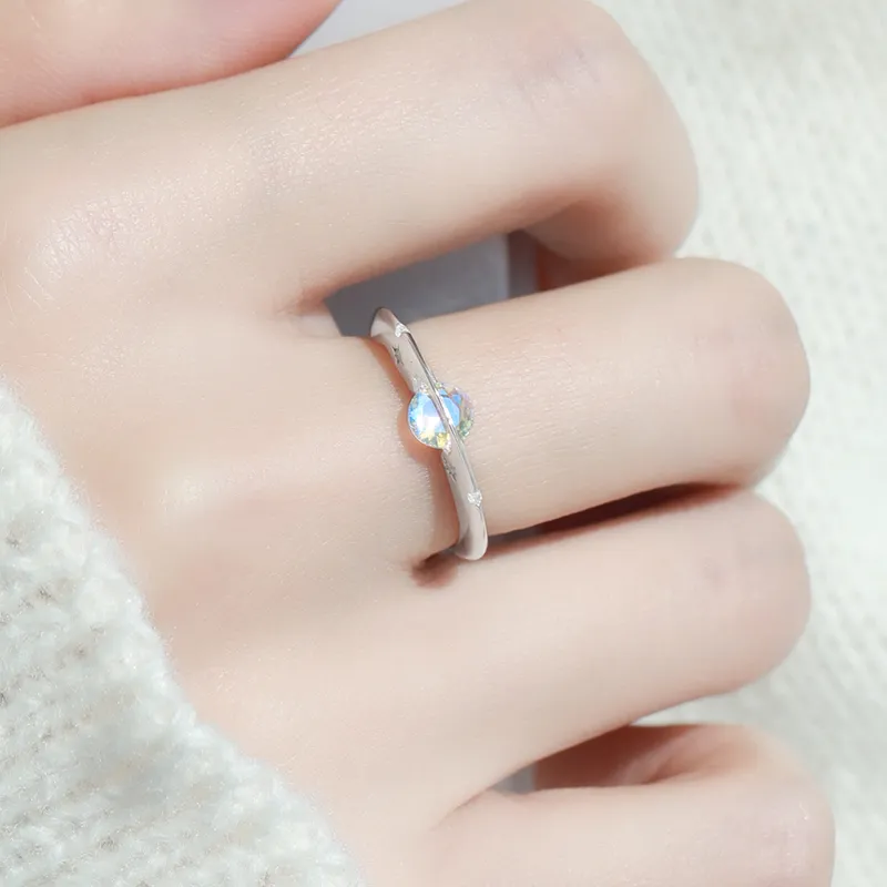 TRVMOE S925 Silver Rings Women's-2