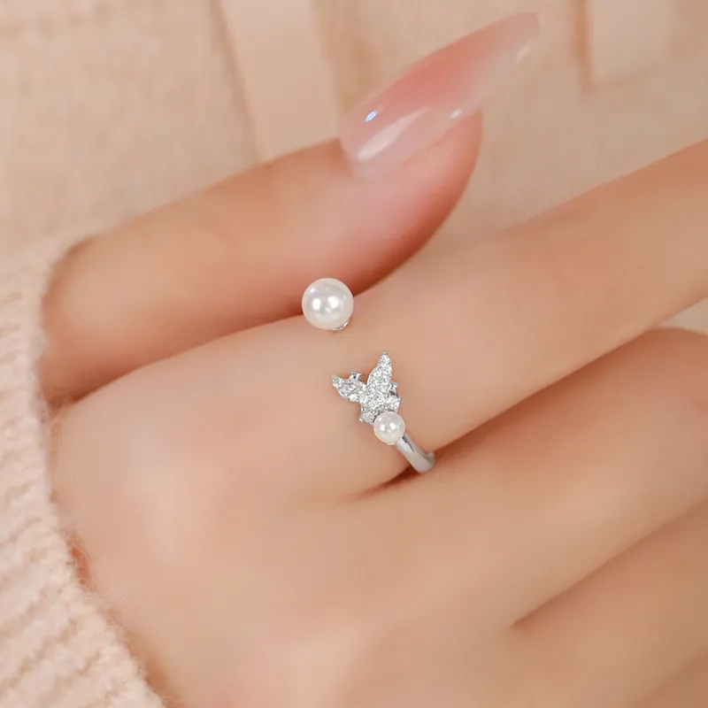 TRVMOE S925 Silver Rings Women's-2