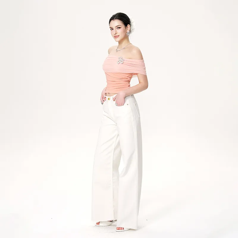 NANA JACQUELINE Jeans Women's Beige-6