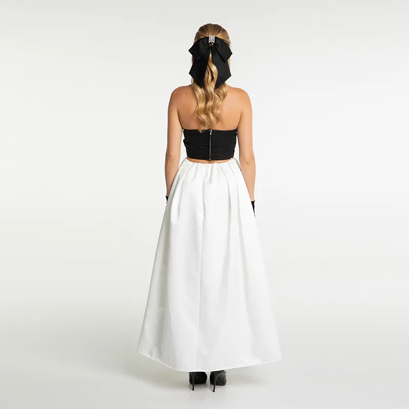 NANA JACQUELINE Crop Tops Women's Black-6