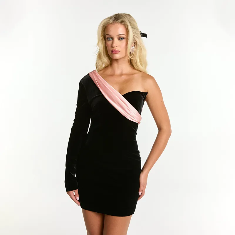 NANA JACQUELINE Long Sleeved Dresses Women's Black-2