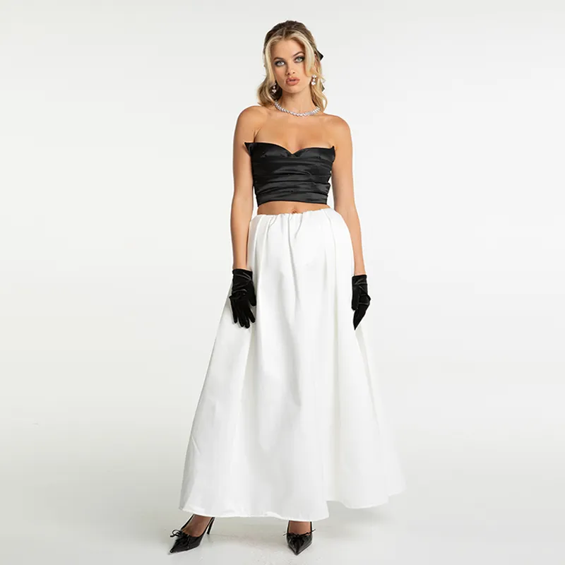 NANA JACQUELINE Crop Tops Women's Black-2