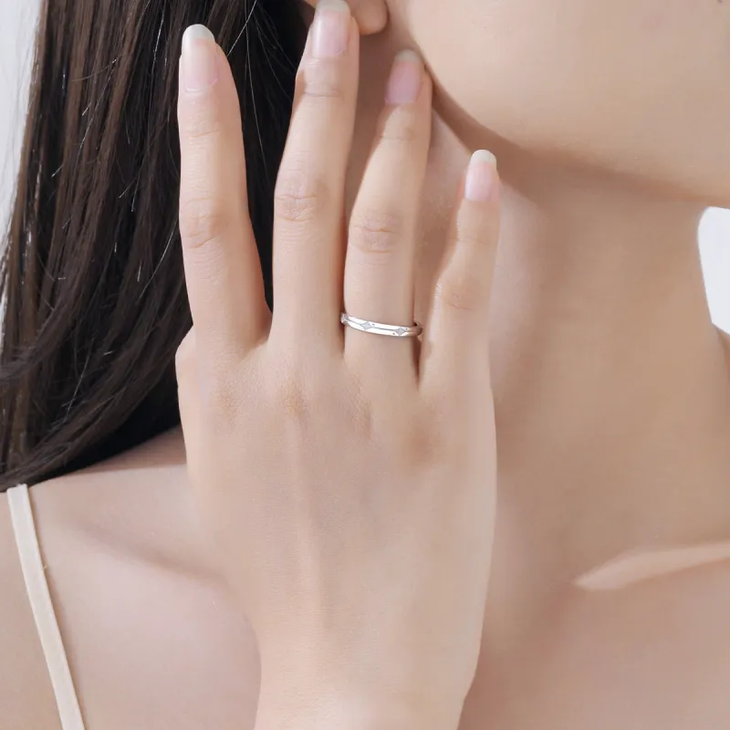LIANDUO S925 Silver Rings Unisex-6