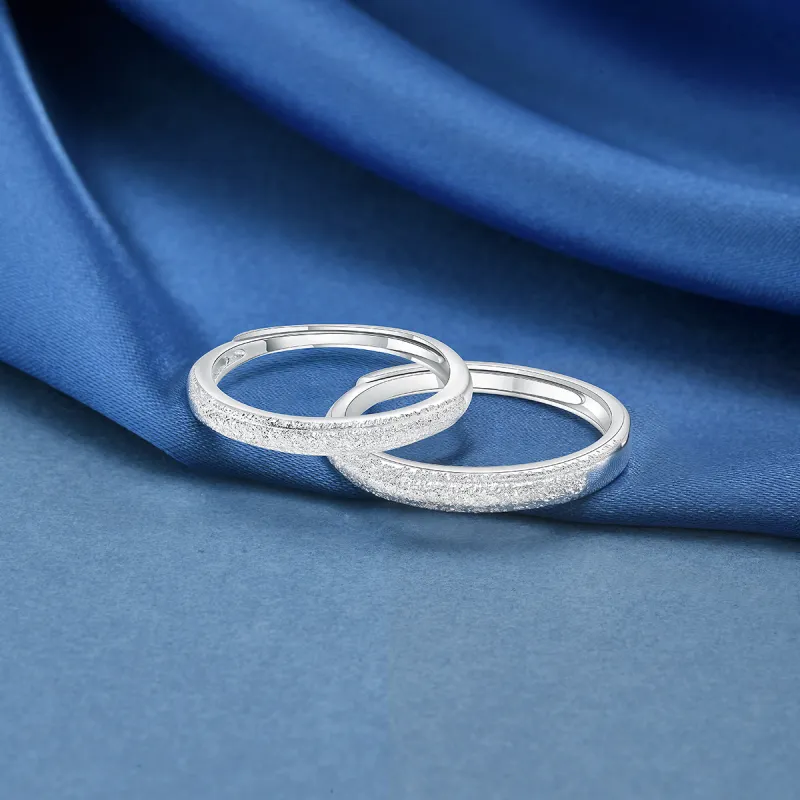 LIANDUO 999 Fine Silver Rings Unisex-1
