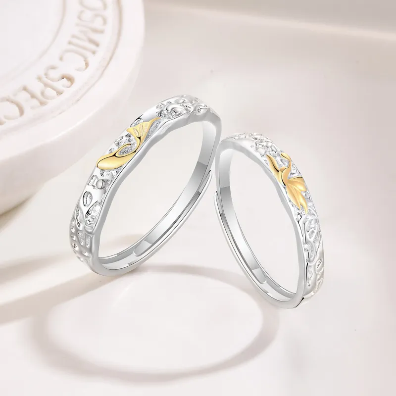 LIANDUO S925 Silver Rings Unisex-6