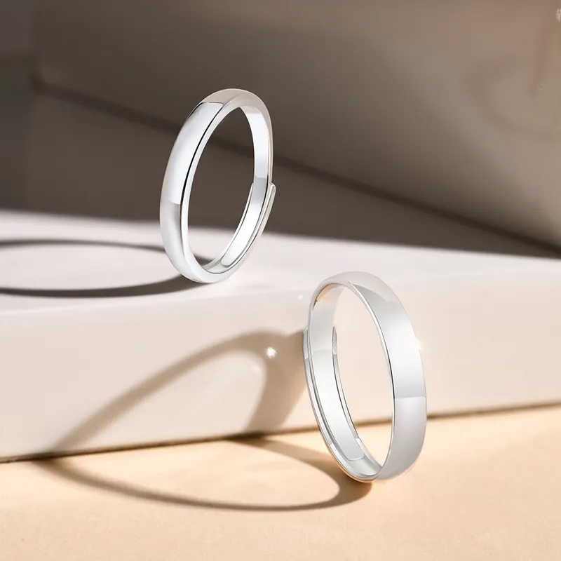 LIANDUO S925 Silver Rings Unisex-4