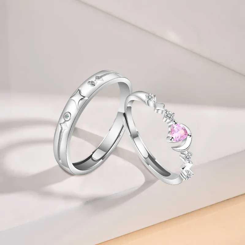 LIANDUO S925 Silver Rings Unisex-3
